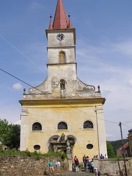 Kirche_Host.JPG - Die Barocke St. Jakobs-Kirche in Hostau, Ausgangspunkt der Europawanderung.