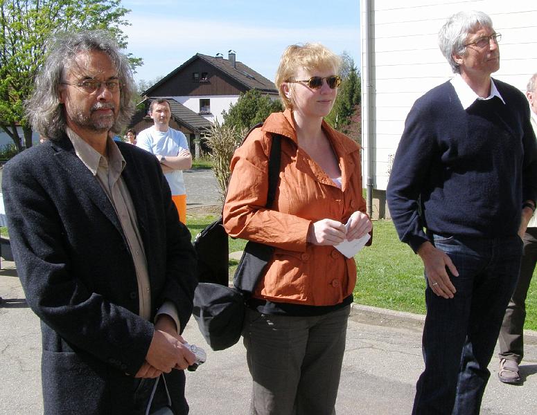 Wald_Planer_Trio.JPG - Sie begleiten die Dorferneuerung: die Konzeptplaner Dieter Drexl, Gudrun Donaubauer und Helmut Wartner (von links).