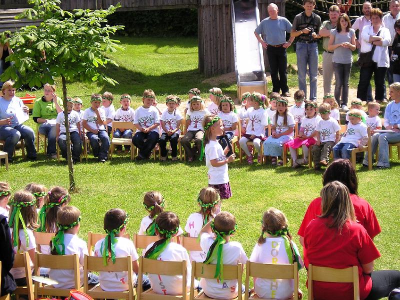 Moderatorin.JPG - Überhaupt kein Lampenfieber: aus ihr wird mal eine Moderatorin.