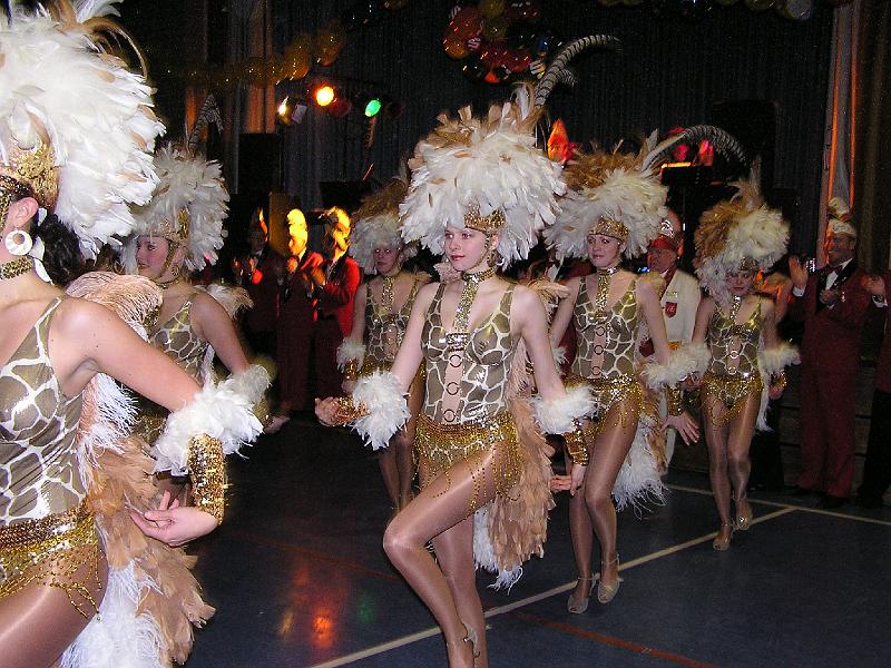 CS_Garde.jpg - Ein wahrer Augenschmaus beim Faschingsball in Waldthurn: die Prinzengarde aus Windischeschenbach.