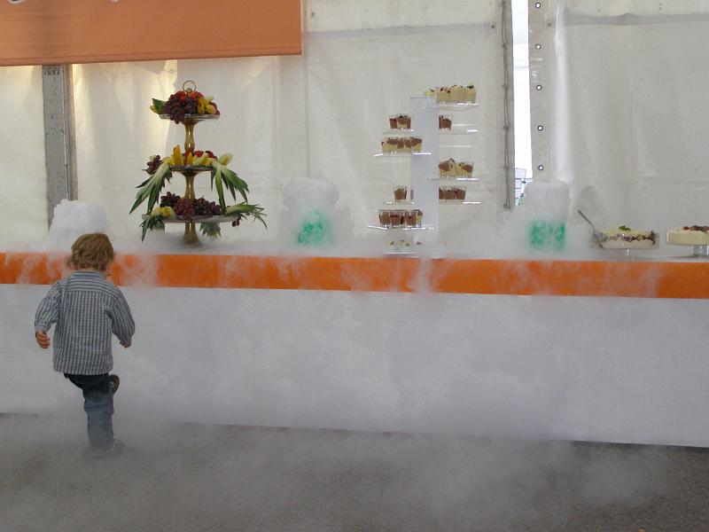 Nebel.JPG - Nachspeisen im Nebel sorgten für exotische Eindrücke.